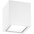 Ideal Lux - Buiten spot TECHO 1xGU10/20W/230V 15x15 cm IP54 wit